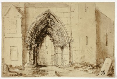 Portal da Igreja Gótica de Unknown artist