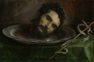 Cabeça de São João Batista de Unknown artist