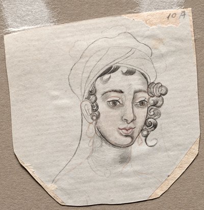 Cabeça de um jovem de Unknown artist