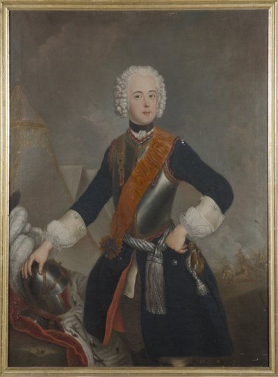 Henri de Prusse - Retrato do Príncipe Henrique da Prússia (1726-1802), Anónimo . Óleo sobre tela de Unknown artist
