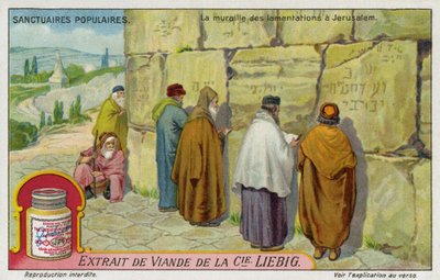 Santuários sagrados, cartão de colecionador Liebig 1924 de Unknown artist