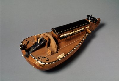 Hurdy gurdy de Unknown artist