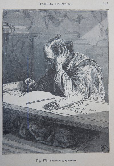Ilustração de "A raça humana" de Louis Figuier de Unknown artist