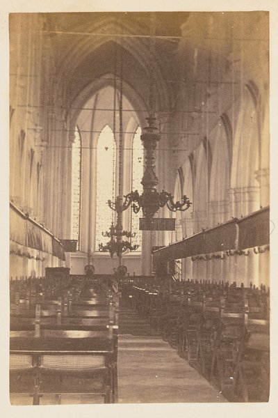 [Vista interior de uma igreja]. de Unknown artist