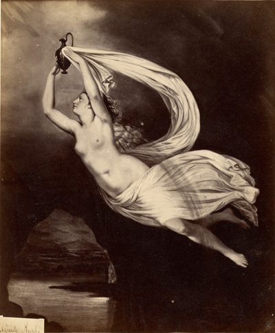 ["Iris transportando a água do rio Styx para o Olimpo para os Deuses jurarem" depois de Guy Head]. de Unknown artist