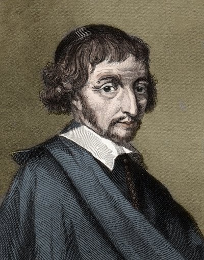 Jean de Labadie - Retrato de Jean de Labadie - Pasteleiro inglês 1610-1674 de Unknown artist