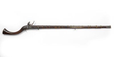 Jezail, c.1800 (cadeia, flintlock) de Unknown artist