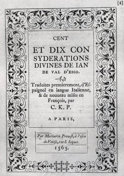 Juan de VALDES de Unknown artist