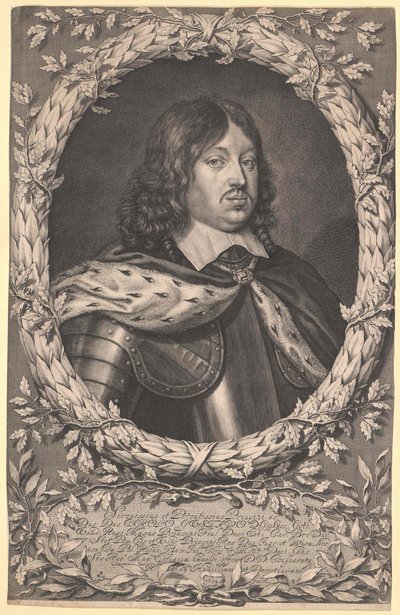 Rei da Suécia Carlos X. Gustav (impressão) de Unknown artist