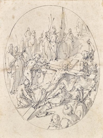 Crucificação de Cristo de Unknown artist