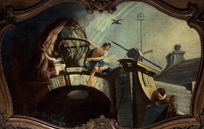 Astronomia, depois de 1737 (óleo sobre tela) de Unknown artist