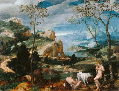 Paisagem com Mercúrio e Argus de Unknown artist