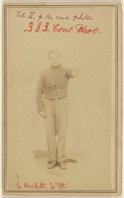 L[erman] Hulett, 2n Vt. [vítima da Guerra Civil] de Unknown artist