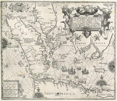 A viagem de Linschoten às Índias Orientais de Unknown artist