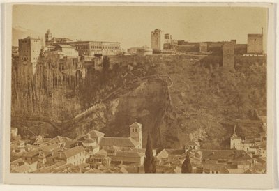 [Vista panorâmica de Alhambra, Espanha]. de Unknown artist