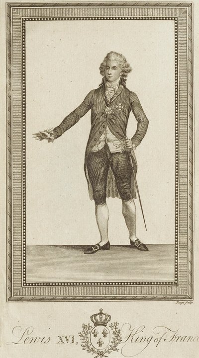 Luís XVI, Rei de França de Unknown artist