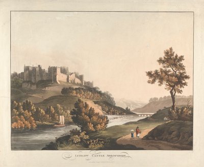 Castelo de Ludlow, Shropshire de Unknown artist