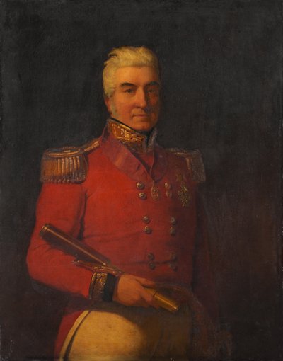 Major-General Sir William Morison KCB (1781-1851), Estado-Maior do Exército de Madras de Unknown artist