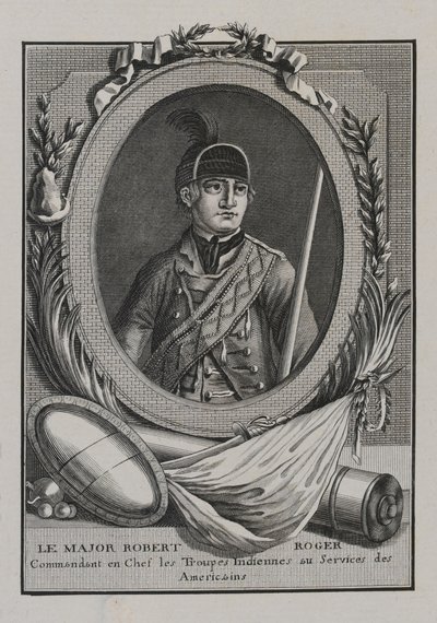 Major Robert Rogers de Unknown artist