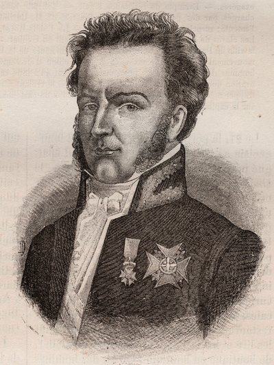 Martial de Guernon-Ranville (Guernon Ranville), magistrado e político francês - 1787 -1866 de Unknown artist