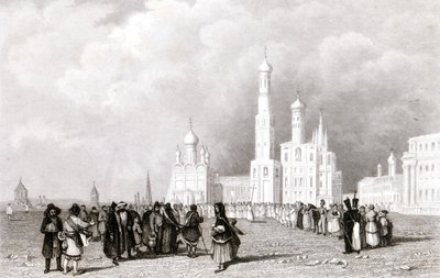 Moscovo. Igreja de Ivan Velik de Unknown artist