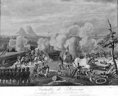 Guerra Napoleônica: Batalha de Marengo, 14 de junho de Unknown artist