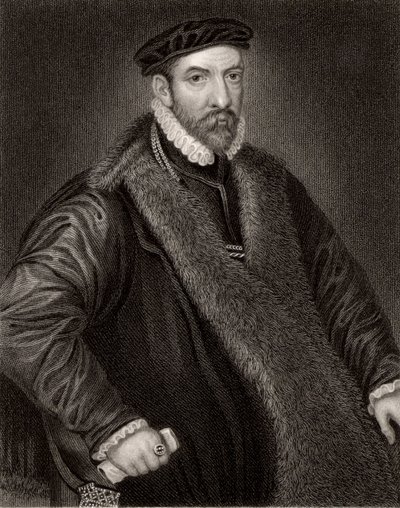 Nicholas Bacon (1509-1579) de Unknown artist