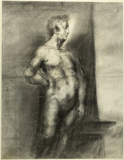 Figura masculina nua de Unknown artist