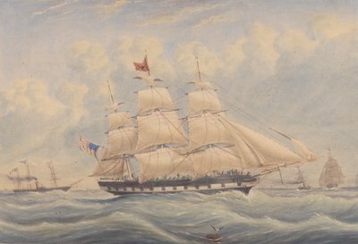 Navio de carga Ivanhoe 1849 de Unknown artist