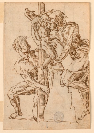 Página de um livro de desenho de Unknown artist