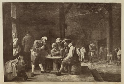 [Pintura de homens reunidos à mesa]. de Unknown artist