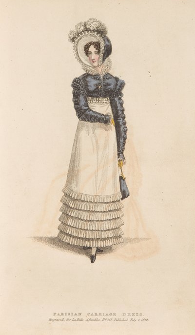 Vestido de Carruagem Parisiense de Unknown artist