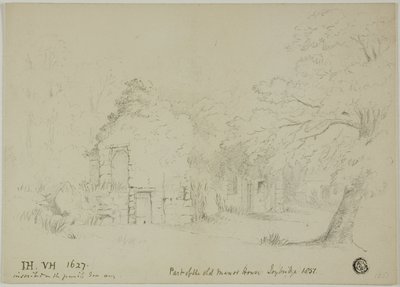 Parte da antiga mansão, Toybridge de Unknown artist