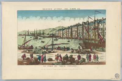 Peep-show, o porto da velha Toulon de Unknown artist
