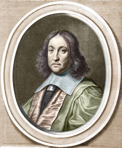 Pierre de Fermat (1601-1665), matemático francês. de Unknown artist