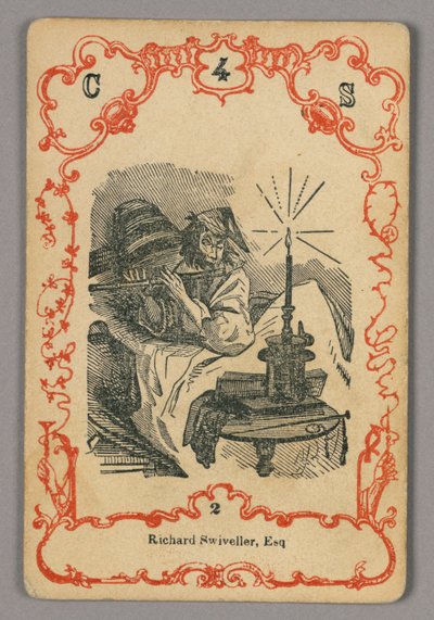 Cartão de jogo de Unknown artist