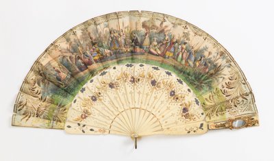 Ventilador plissado de Unknown artist