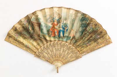 Ventilador plissado de Unknown artist