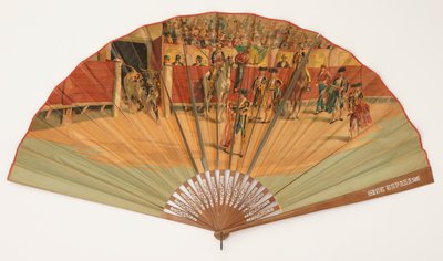 Ventilador plissado de Unknown artist