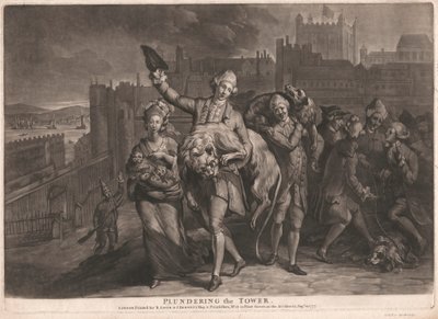 Plundering da Torre de Unknown artist