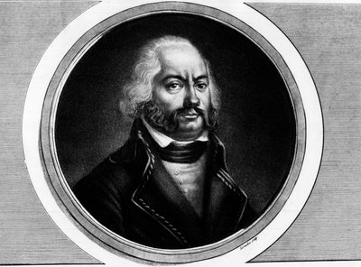 Retrato de Adam Philippe, Conde de Custine (1740 - 1793), general francês. Gravura em "Coleção completa de pinturas históricas da revolução francesa, em três volumes". 1804. de Unknown artist