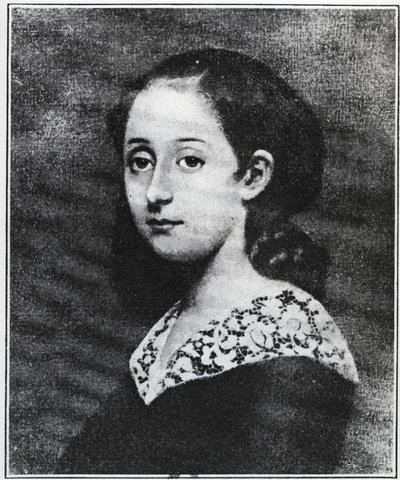 Retrato de Aline Chazal-Tristão de Unknown artist