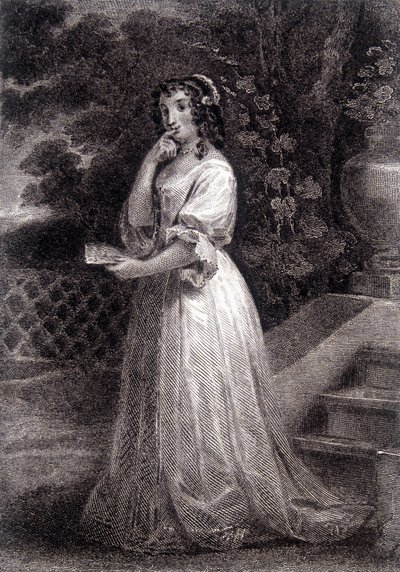 Retrato de Anne "Ninon" do Enclos (ou Ninon de Lenclos ou Ninon de Lanclos) de Unknown artist