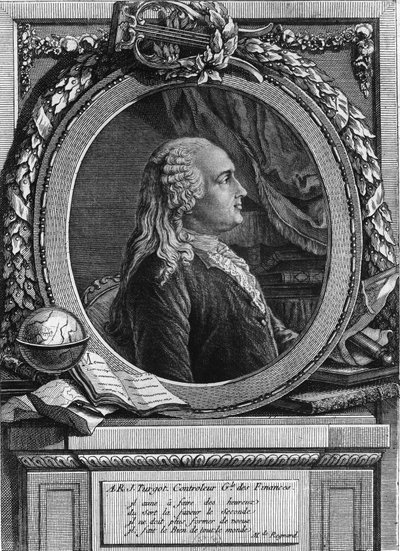 Retrato de Anne Robert Jacques Turgot (1727-1781), Barão de l