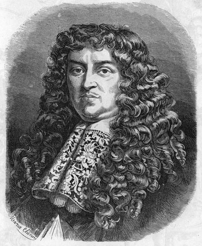 Retrato de François Michel Le Tellier, Marquês de Louvois (1639 - 1691), político francês. de Unknown artist