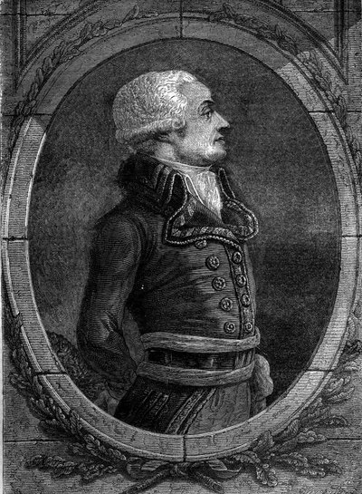 Retrato do General Dumouriez Charles Francois du Perier, dit du Perier du Mourier e depois Dumouriez General Francais (1739 - 1823). de Unknown artist