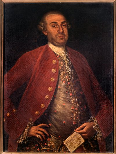 Retrato de Gennaro Manna, compositor italiano (pintura de Unknown artist