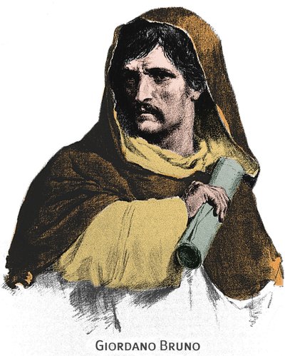 Retrato de Giordano Bruno (1548-1600). de Unknown artist