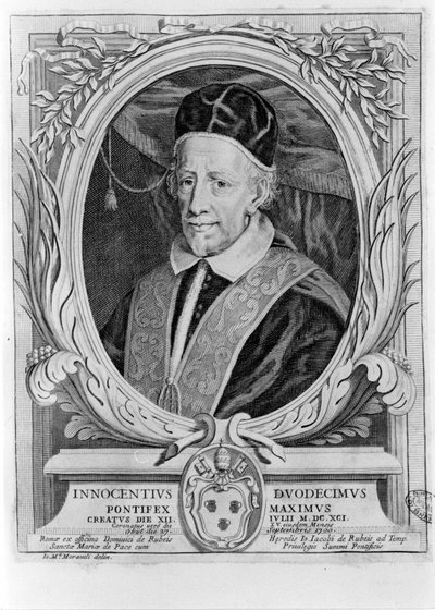 Retrato de Inocêncio XII (1615 - 1700). de Unknown artist