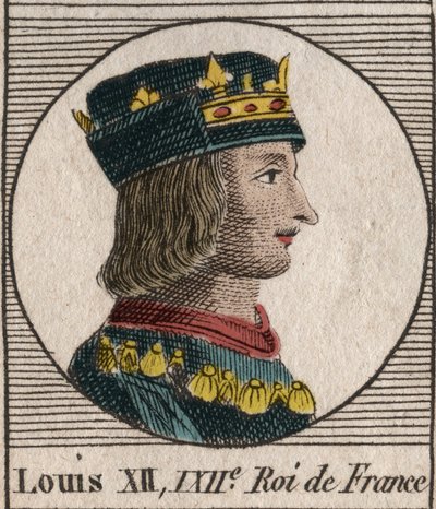 Retrato do Rei Luís XII de Unknown artist